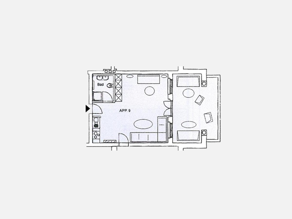 1-Raum-Appartement mit Balkon Ik9 Ostseebad Heringsdorf Exterior foto